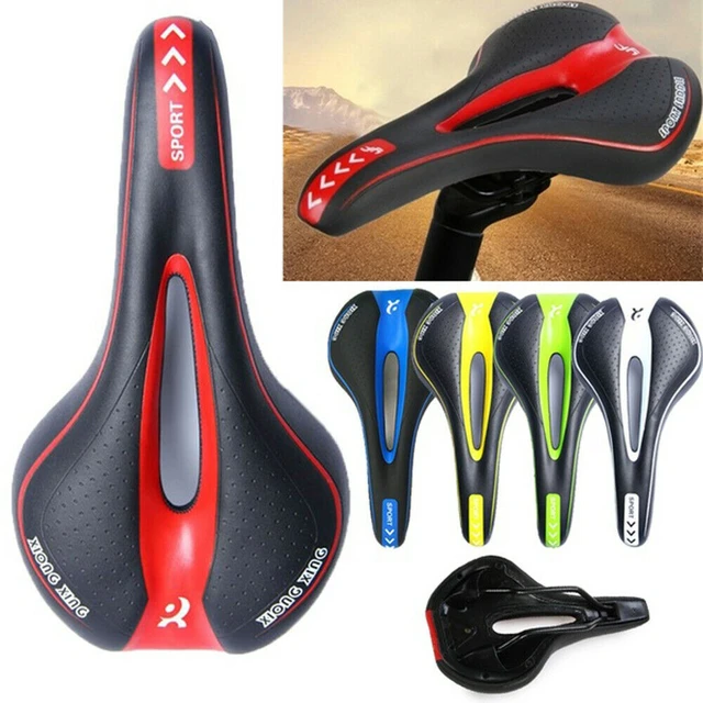 Sillín de bicicleta de carretera, asiento hueco 3D, Banco de bicicleta,  transpirable, ligero, impermeable, cojín de ciclismo, absorción de impactos  - AliExpress