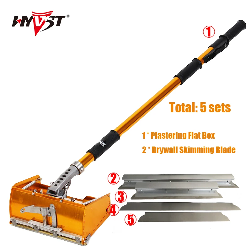 Drywall Master Tools set Plastering Flat Box smoothing tool Drywall Skimming spatulas Blade Set practicalTaping Tools