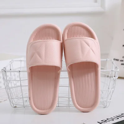 2021 Couples Stylish Adult Sandals Slip-Proof Thick-Soled Indoor Outdoor Slippers Men Flip Flops House Sleepers Shoes Woman Home 