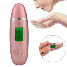 ЖК-дисплей для лица анализатор масла воды измеритель влажности кожи ручка-индикатор метр монитор уход за кожей лица тестер анализатор для кожи тела