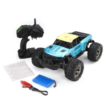 

DEER MAN 1:12 Cross Country Vehicle 25KM/H Remote Control Model Off-Road Vehicle Toy 2.4GHz Climbing Bigfoot Car-Blue