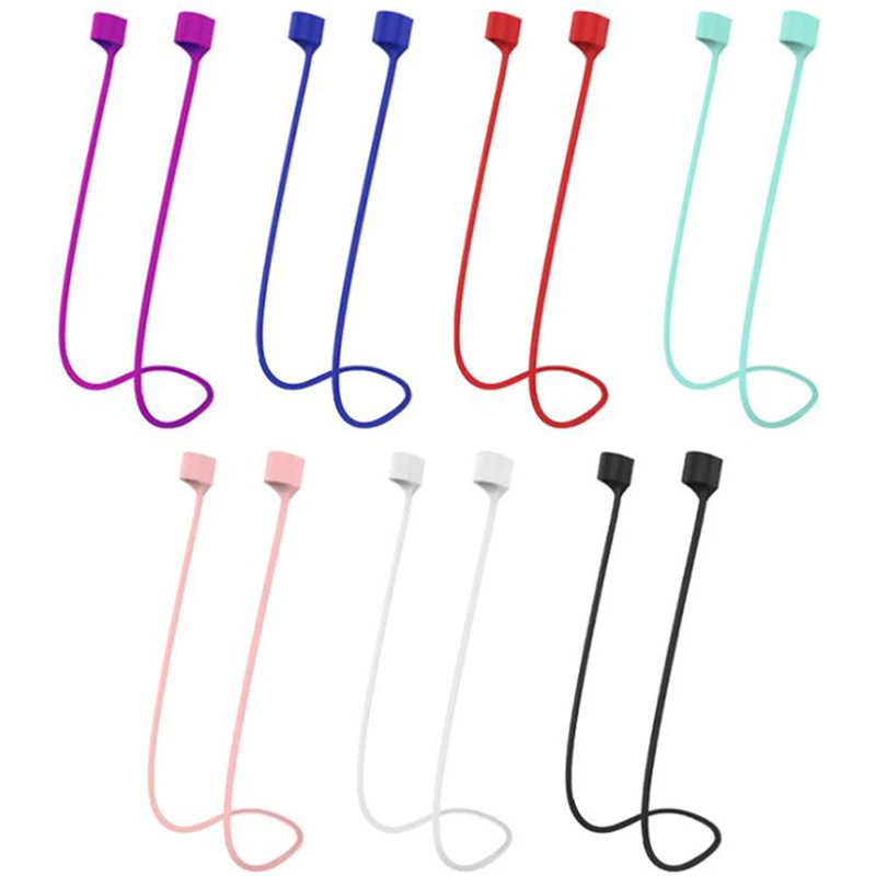 Magnetische Strap Voor Apple AirPods Accessoires anti-lost rope Hoofdtelefoon String Touw Siliconen Kabel Cord Voor Airpods