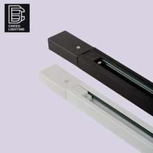 1/10 шт./партия 1 м черный, белый цвет 2 направляющая провода Натуральные Прямые L Футболка с принтом «крестик разъем станок для 2 провода видео-телефон двери светодиод для трекового светильника прожектор железнодорожные пути