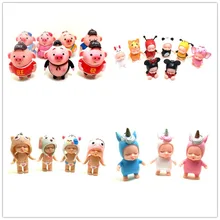 Мультяшная кукла-брелок для ключей, Очаровательная Вода для детей, свиная кожа, маленькая перстень, восемь Quit Goku, для мужчин и женщин, автомобильный брелок, сумочка, подвеска