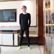 Мужское термобелье, комплект из плотного бархата, зимние кальсоны для мужчин