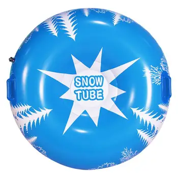 

PVC Environmental Protection Wear-resistant Inflatable Snow Tube (Blue)