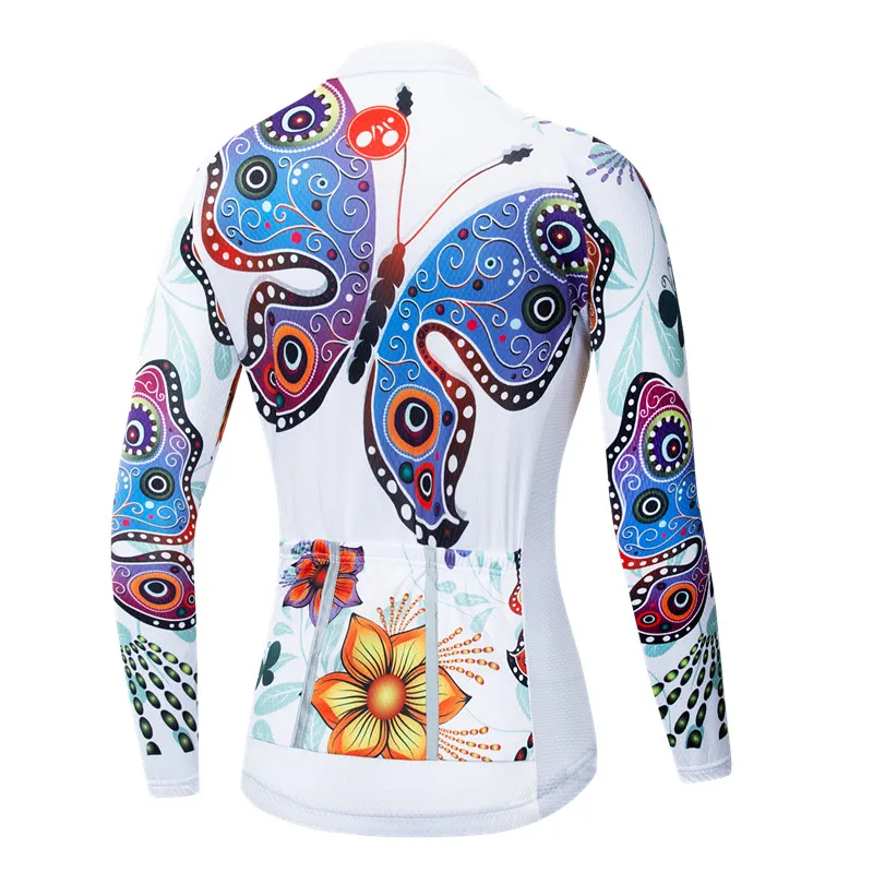 Women Cycling Shirt Long Sleeve Breathable