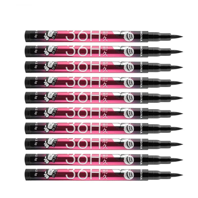 1Pcs Black Long Lasting e ye Liner Pencil Waterproof yeliner Smudge-Proof Cosmetic Beauty Makeup Liquid Pen massage |