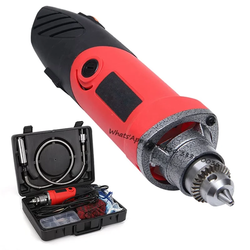 

6.5mm 480W Mini High Power Electric Drill Dremel Style With 6 Variable Speed Positions For Rotary Tools Mini Grinder Engraver