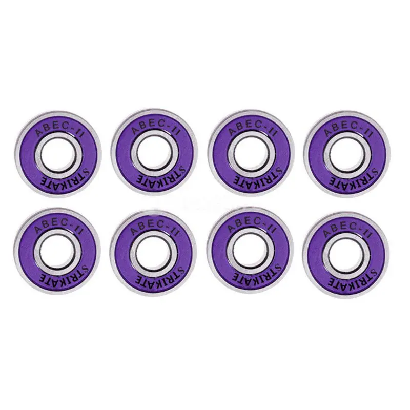 8 шт ABEC 11 Скорость скейтборд подшипник 2rs Abec9 многоцветный костюмы женские скейт 608