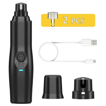

Professional Electric Pet Nail Grinder USB Nail Clippers Grooming Tool Trimmer