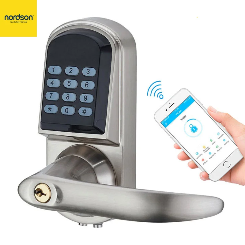 Nordson Original Smart Bluetooth Door Lock Easy Install Access Control