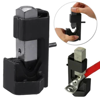 

Welding Lug Tool Metal Terminal Strippers Black+Silver 5x5.2x10cm Replacement