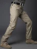 Брюки-карго Mege мужские тактические, повседневные штаны в стиле милитари, камуфляжные джоггеры, одежда для работы в мотоцикле ► Фото 3/6