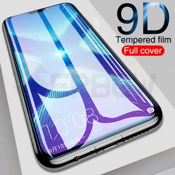 

9D Full Cover Protective Glass For Honor 8X 8A 8C 8S 20i 10i 9i 9X Tempered Screen Protector Honor 10 20 Lite V20 V10 Glass Film