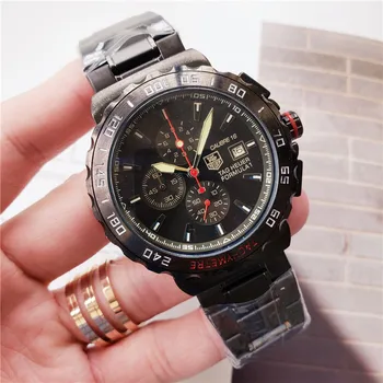 

ZO86 TAG Heuer- Fashion classic luxury brand all pointer working watch high quality precision Wrist watch