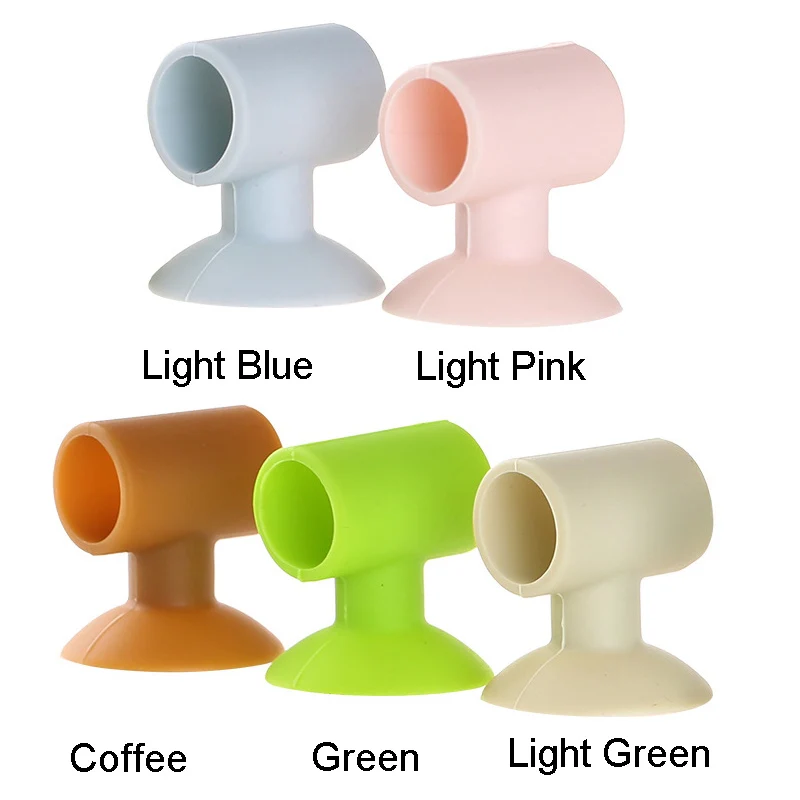 

Silicone Door Handle Knob Crash Pad Wall Bumper Guard Stopper Anti Collision Suction Pads DNJ998