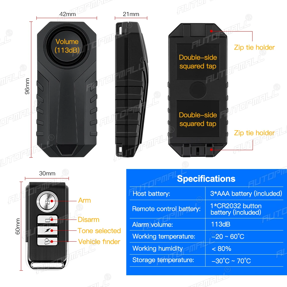 gps location tracker Bicycle Bike Wireless Alarm System Vehicle Remote Control Vibration Voice Alarm Bicycle Protection Anti-Lost SOS Security Alarm gps tracker for car
