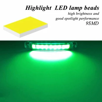 

For JEEP Offroad Truck UTV Led Rock Lights​ IP67 Waterproof 100x15x13 mm