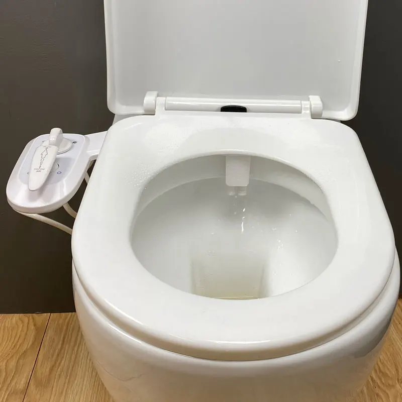 Accessorio Bidet Per WC - Spruzzatore Di Acqua Fredda Autolubificante Ultra Sottile Per Bidet Su - Foto 9
