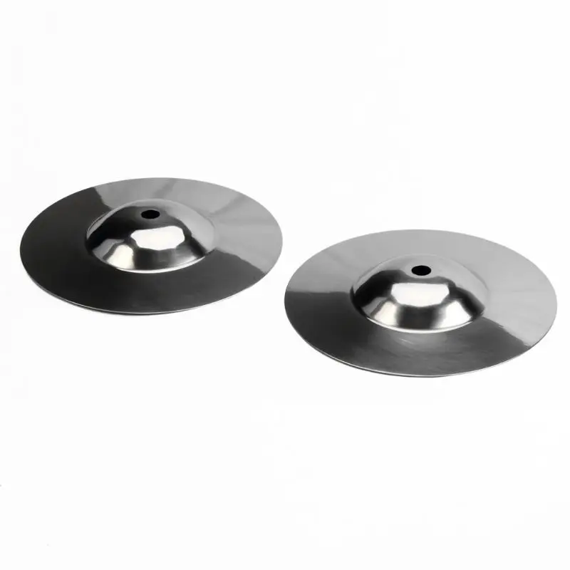 

Kids Children Mini Cymbals Steel Small Hand Gong Band Rhythm Beat Percussion Toy