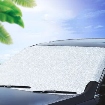 

Silver Windshield cover Aluminum Film Blocking Car Auto Exterior Sunshade