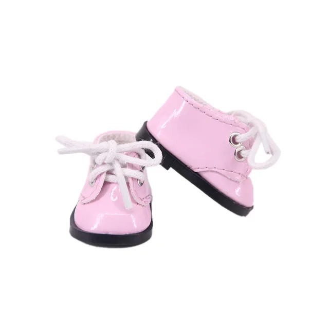 5Cm Doll Shoes Blythe Wellie Wisher Shiny Shoes Velcro&Laces For 14.5 Inch Doll&EXO&Paola Reina Doll Accessories Girl DIY Toys N1209