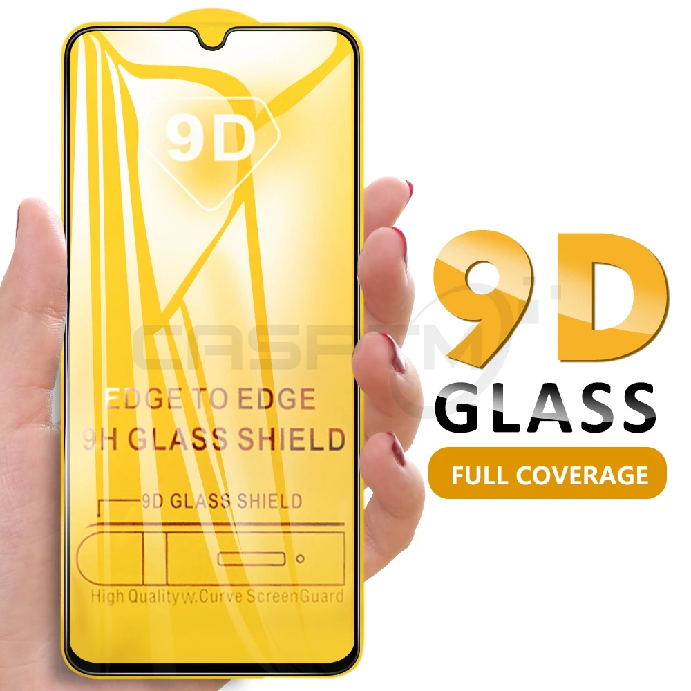 Защитное стекло 9D для Samsung Galaxy S21 + Ultra S20 FE 5G A20S A30S A50S A51 A40 A70 A71|Защитные стёкла и