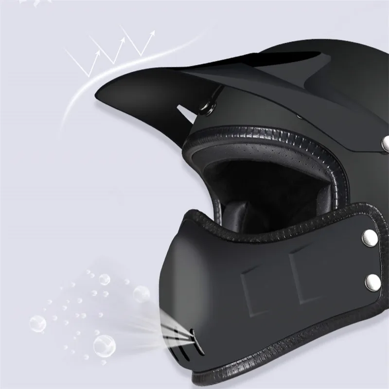 Горячая мото rcycle шлем реактивный открытый шлем капитан звезда cascos para moto Винтаж пилот Кафе racer руля темно серый XL