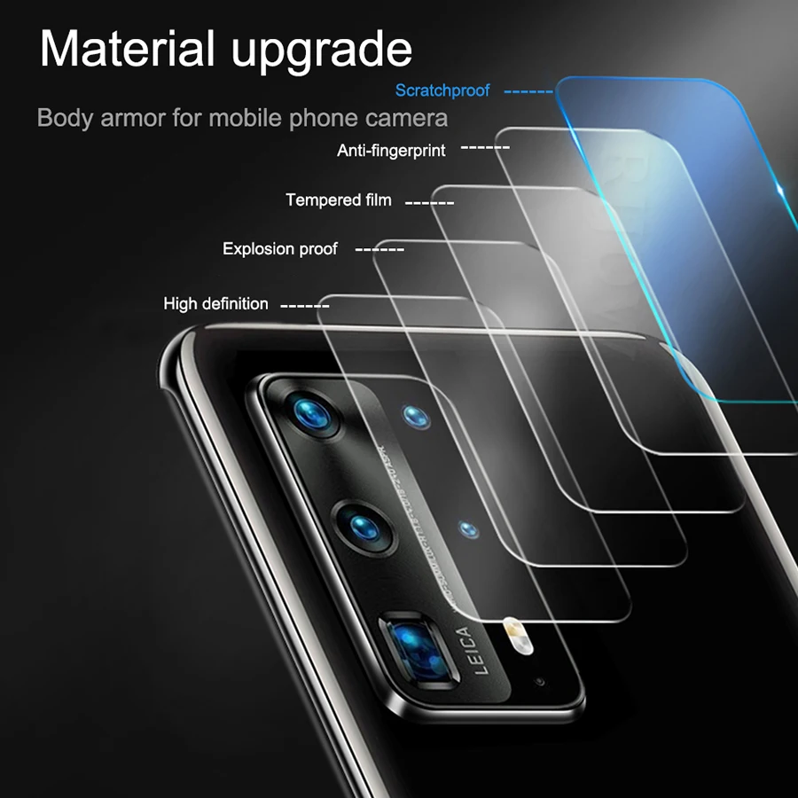 3 шт камера Len P30 Pro закаленное стекло Huawei P40 lite объектив Защитная пленка для экрана