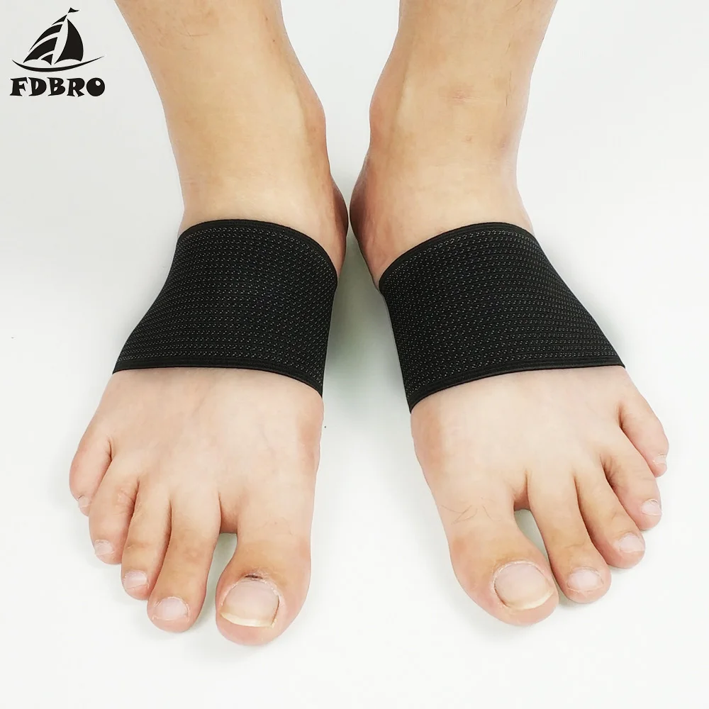 FDBRO 1 пара Arch компрессионный Чехол для мужчин и женщин-Plantar Fasciitis поддержка-плоские ноги эластичная медная бандажная подножка