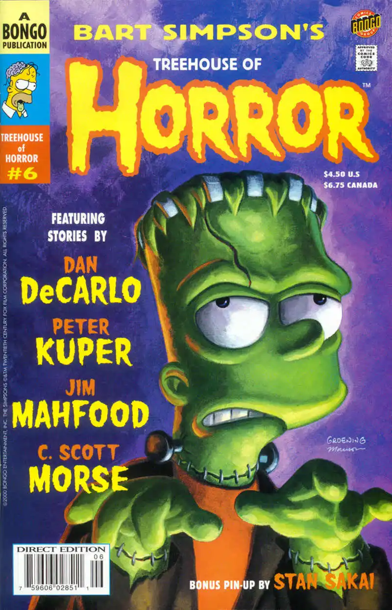 The Simpsons Treehouse of Horror масляная живопись Современные настенные художественные картины холст печать для гостиной HD постеры для оформления дома