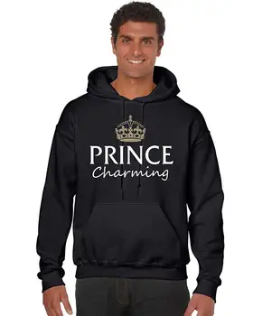 

Men's Hoodie Prince Charming Cool Funny Humor Top Men Women Hoodie Sweatshirt