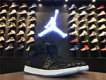 

Nike Air Jordan 1 Ultra High Basketball Shoes Men Women Sports Sneakers Black Size 36-46