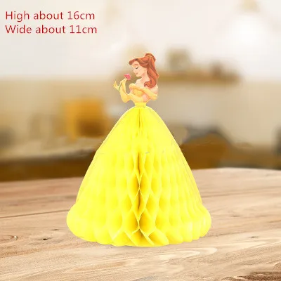 1pcs style1 1 шт Принцесса 3D стерео соты бумажная резка гравировка День рождения Дети подарок Фея Принцесса поздравительные открытки вечерние украшения - Цвет: 1pcs style1