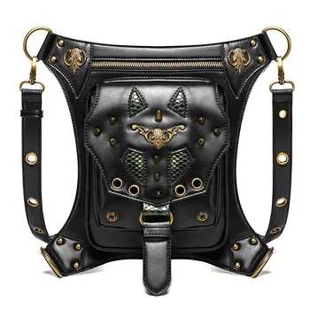 

Punk Bags Steampunk Vintage Motorcycle Bag Women's Shoulder Bag Crossbody Bag Women's Messnger Bags Handbag Big Tote Punk Bag