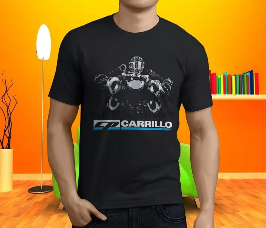 Новый CP поршней Carrillo логотип гоночный стержней двигателя Для мужчин черная