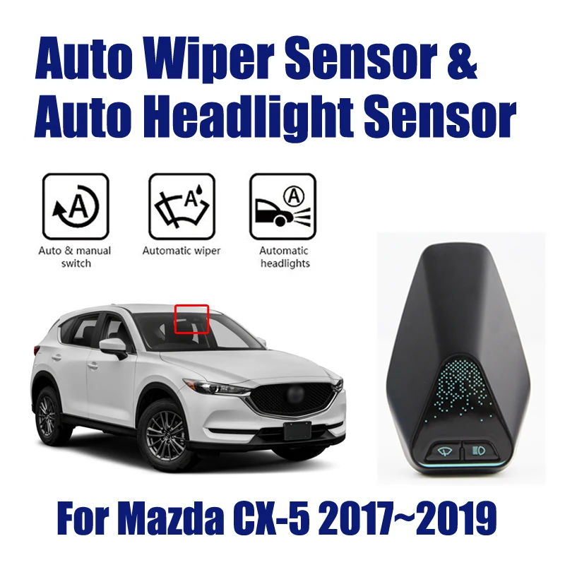 Для Mazda CX-5 CX5~ умная Автомобильная вспомогательная система для вождения автомобиля автоматический датчик стеклоочистителя от дождя и фар Датчик R& D