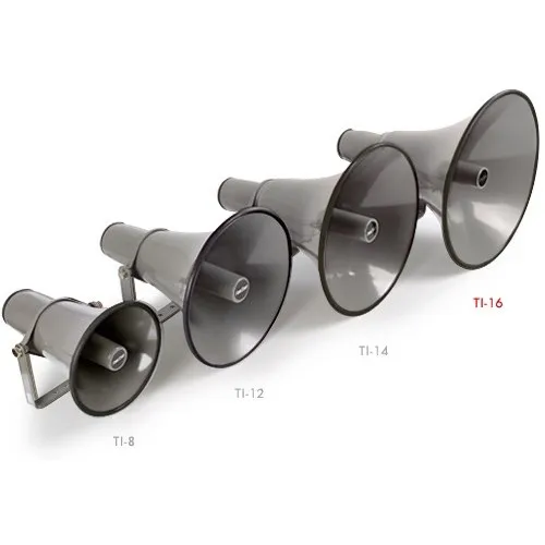 Speaker exponential Fonestar TI-16 with round mouth constructed from aluminum Power 50 W 41 cm diameter |