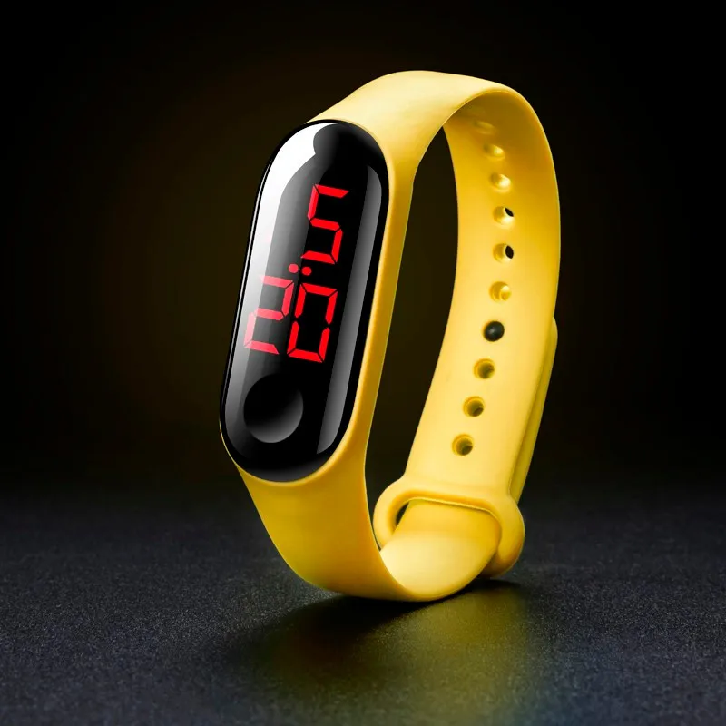 Relogio feminino светодиодный спортивный браслет часы водонепроницаемый Сенсорный экран женские часы цифровые электронные силиконовые наручные часы