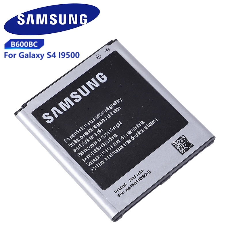 For Samsung GALAXY S4 I9500 I9502 i9295 GT-I9505 I9508 I959 i337 i545 i959 NFC SAMSUNG Original Battery B600BC B600BE B600BU/BK | Мобильные
