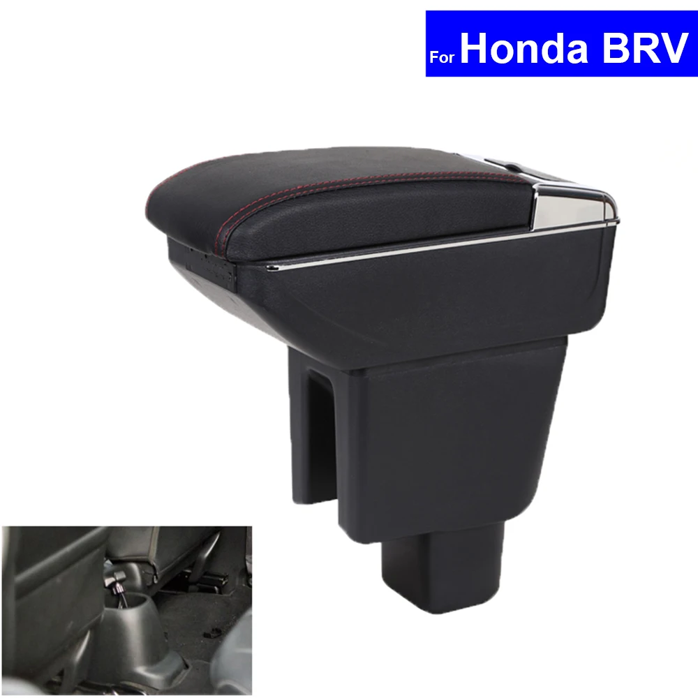 Car Center Console Armrest Storage Box For Honda BRV Armrests Box 