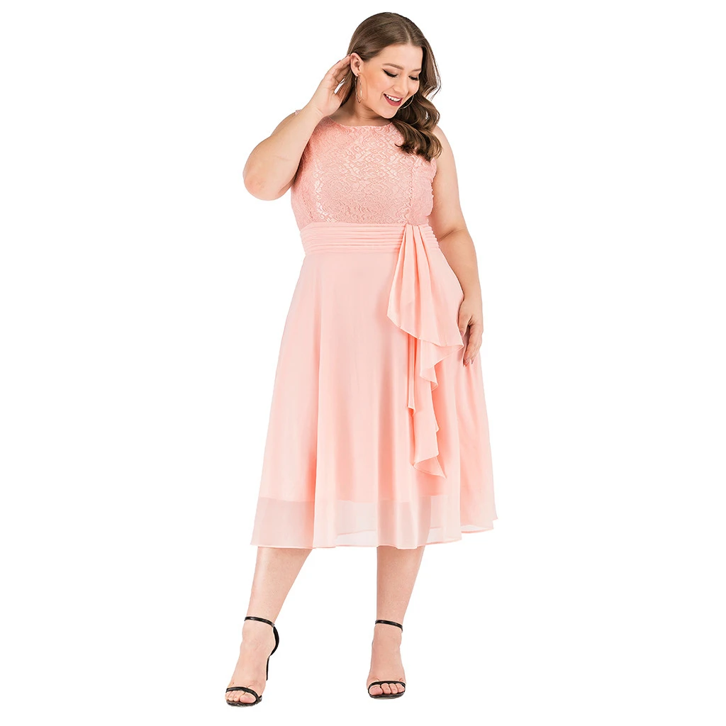 JAYCOSIN Lace Dress Women