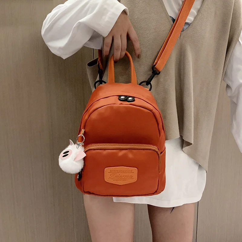 

New Fashion Cute Waterproof Small Backpack Women's Casual All Match Mini Backpack Outdoor Shopping Ins Girl Bag