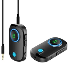 Bluetooth 5 0 Audio Transmitter Receiver 3 5mm 3 5 AUX USB Stereo Music Wireless Adapter Dongle For PC TV Headphone Car Speaker