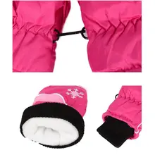 Детские Лыжные варежки водонепроницаемые и ветрозащитные снегозащитные Детские Зимние теплые уличные перчатки От 3 до 7 лет 85WA