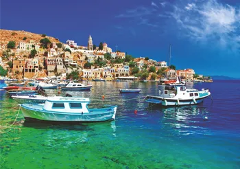 

Photo wallpaper 2000*1400mm 4 sheets series Nature "Santorini" к-078, paper 150g/m2