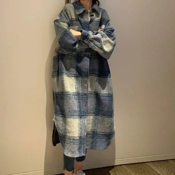 

2020 Autumn Winter Woman Long Coats