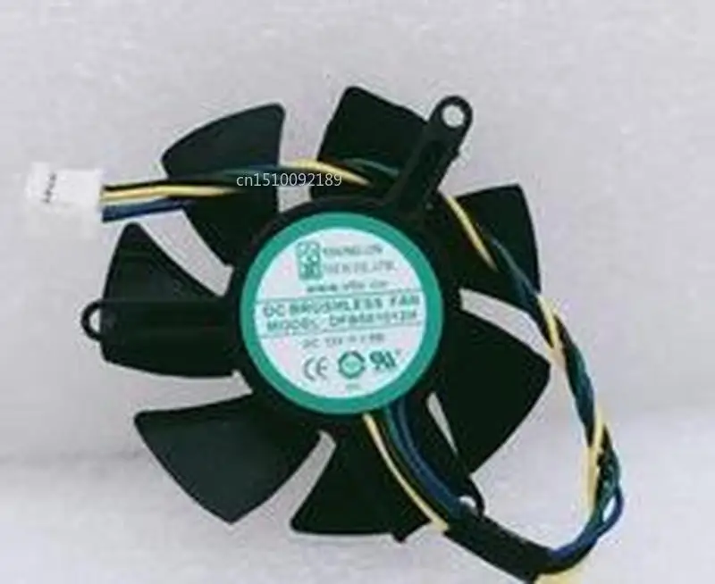 Для YOUNG LIN DFB501012H DC12V 1,6 Вт 4Pin винты отверстие 39 мм 46x46x10 мм видеокарта вентилятор охлаждения