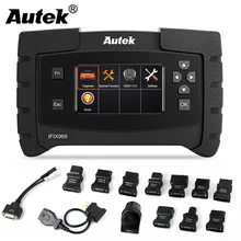 Autek ifix 969 OBD2 الماسح الضوئي نظام كامل OBD 2 سيارة أداة تشخيص ABS SRS EPB DPF إعادة تعيين متعدد اللغات ODB2 السيارات الماسح الضوئي